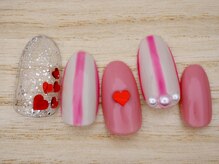 リボン 立川店(Ribbon)/定額Design7000円+tax ハート