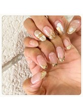 アネラ(ANELA)/ガラスフレンチネイル