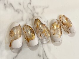 ニュアンス水彩ネイル