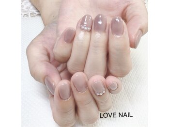 ラブネイル(LOVE NAIL)/シンプル定額ネイル