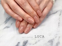 ネイルアトリエルカ(nail atelier LUCA)/W-602　シェラックピンクネイル