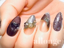 美サロン アロンジェ甲府向町店/リボンネイル☆