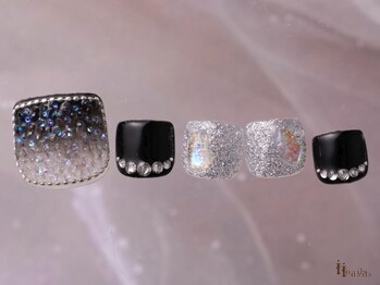 アイネイルズ 横浜WEST店(I-nails)/ガーリーラメビジュー10480円