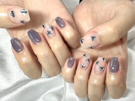 ニュアンスホログラムフラワー