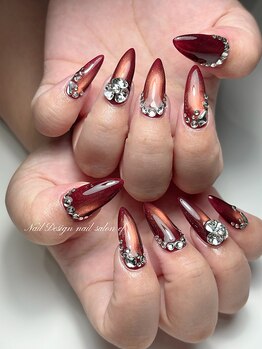 エフネイル 元町中華街店(ef nail)の写真/<ご新規様/Hand4週間・Foot6週間以内オフ無料☆>シンプル～華やかまで幅広いデザインを豊富にご用意♪