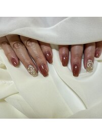 クリスマスネイル