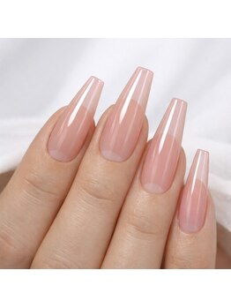 nail.S東花園店 ワンカラー/パラジェルネイル/マグネット/フィルイン/長さだし/フット/ロングネイル/長さだしネイル