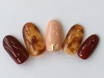 ビアンカ 美浜店(Bianca)/べっ甲ニュアンスネイル