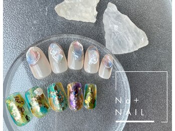 エヌエープラスネイル 西葛西店(Na+nail)/7.8月　monthly design