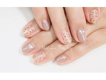 タイニーツリー(Tiny Tree)/141 ヒョウ柄ネイル