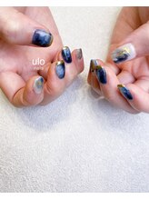 ウロネイルズ(ulo nails)/ニュアンスネイルにフレンチ