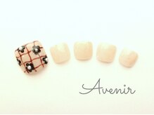 アヴィニール 表参道(Avenir)/チェックフラワー