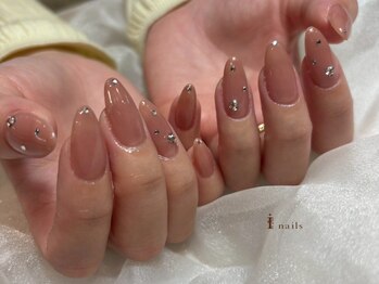 アイネイルズ 三宮店(I nails)の写真/初回オフ込★デザイン持ち込み相談コース¥6000～♪あなたの"なりたい"をカタチにします☆[三宮/パラジェル]