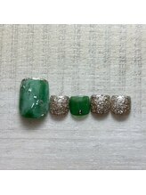 ネイルサロンアジアン 池袋店/平日限定★フットネイル￥5500