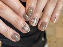 エルフ 恵庭店(Elf)/【HAND】チェックネイル￥7700