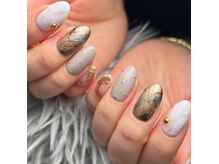 お得な定額デザイン毎月更新！【ニュアンス/マグネットネイル】