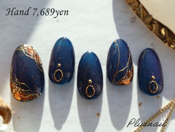 プラスネイル 池袋西口店(PLUS NAIL)/【3290】マグネット×ミラー