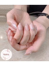 ボヌール 麻布十番店(Bonheur)/繊細ラメのきらめきネイル
