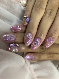パープルネイル☆