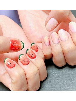 プールヴー☆オングル/フルーツネイル