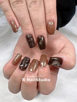 Rネイルスタジオ/バレンタインネイル