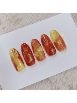 はあとねいる 江坂店/紅葉ネイル