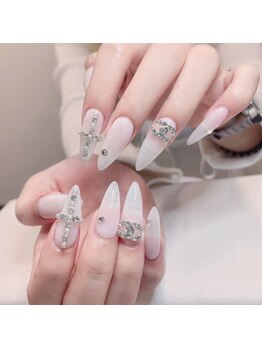 クイーンズビューティーサロン 新宿本店(Queen's beauty salon)/チップ長さ出し定額コース