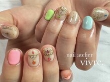 ヴィーヴル(vivre.)/手書き/モロッカン/ジュエリー