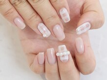 サロン ド リリー(salon de Lily)/《パラジェル》チェックネイル