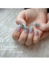 ユーネイル(Unail)/ワンカラー＆リボン