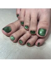 ヴェール(VERT)/フット◆ラメワンカラー