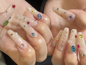 ナナリスボン 福岡(NANA LISBON)/宝石箱ネイル