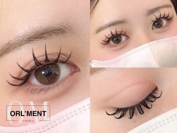 オルメント 天満 南森町店(ORL’MENT)の写真/【パリエクを超えた新技術】LEDエクパが大人気★自まつ毛の状態や目の形に合わせて施術!理想の仕上がりに☆