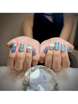 リサ(Risa)/自爪水色デザイン