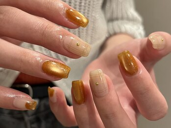 アンゲッコ 長堀橋(angecco)/秋ネイル