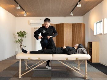 ナウ(NOW)/ストレッチ中