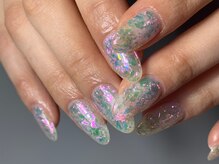 シューミーネイル(syu-mii nail)/【HAND】ラメワンカラー