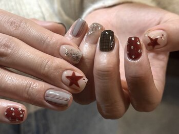 サトリネイルルーム(Satoril..nail room)/star.*/持ち込みdesign