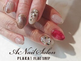 20/11/19　大人クリスマスnail