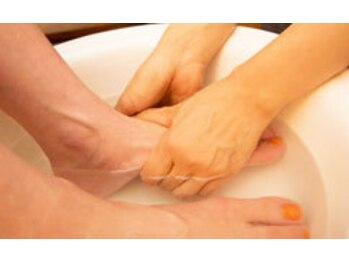 サロンドオー(salon de eau)/足が温まるとリラックス度増