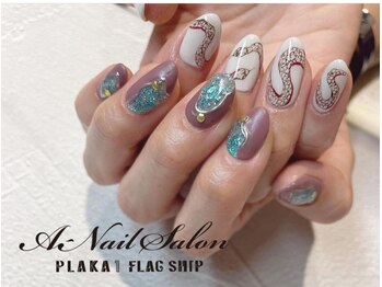 エーネイルサロン プラーカ本店(A-Nail Salon)/アシメネイル