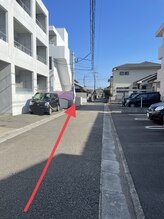 ミンティー 宮崎FC店/（3）サロンまでの道のり