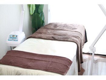 毛穴ケアサロン そらな/エステルームは個室です