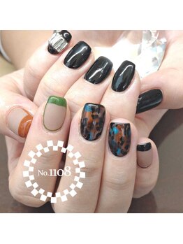 スタジオ1108(Studio1108)/ワンカラー/マット/冬ネイル