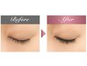 【エクステンション】まつげリタッチN トライルコース（鼻ケアつき）