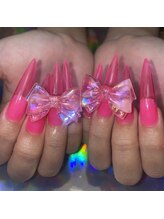 クロスネイル 渋谷店(CROSS nail)/クリアピンク
