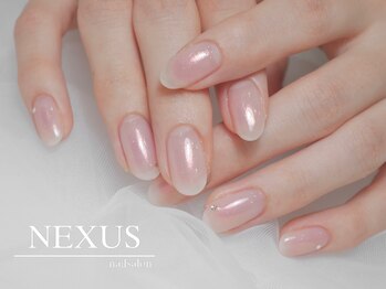 ネクサス(NEXUS)/夏★オーロラのチークネイル