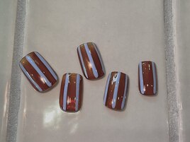 ☆ちぐはぐネイル