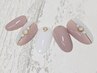 【初回オフ無料】ハンド＊定額ネイル＊Bコース¥9000→¥8500 