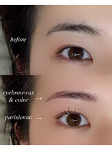 ミリトウキョウ 恵比寿(mm TOKYO)/パリジェンヌ/眉ワックス/美眉